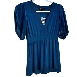 BCBGMAXAZARIA Silk & Cotton Top NWT (15” back)